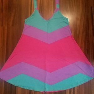 Dazzling , Brilliant Sleeveless Tunic